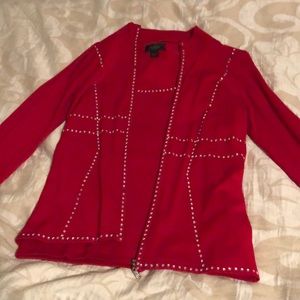 This is a Rhinestone sweater set
